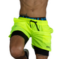 Conjunto de Short + Licra corta Verde Neon